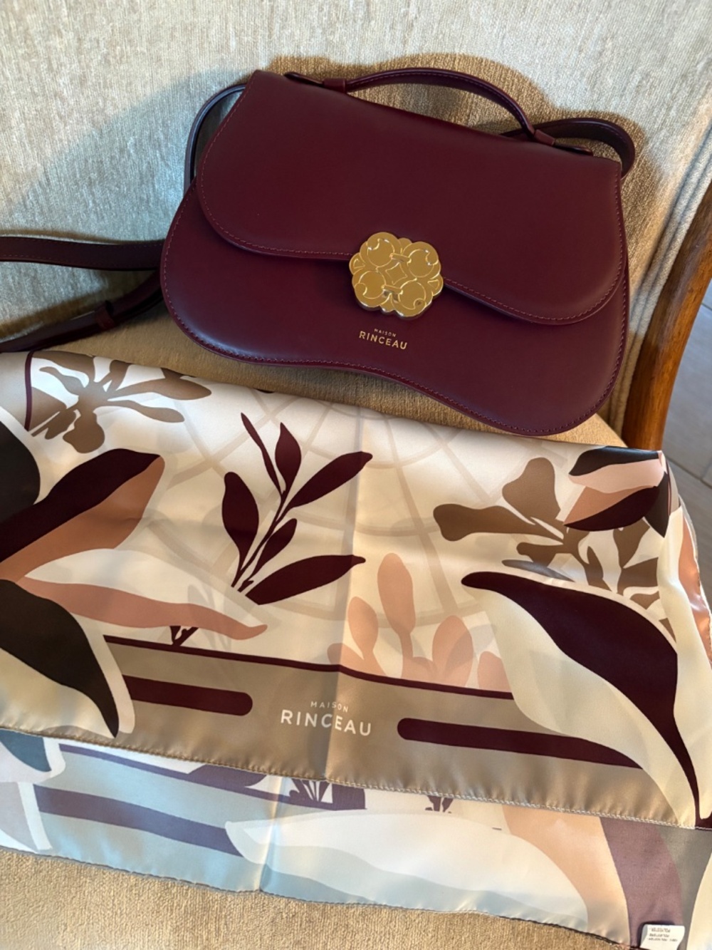 Maison Rinceau Paris - Le Sac Mona Handbag NWT - Picture 12 of 15